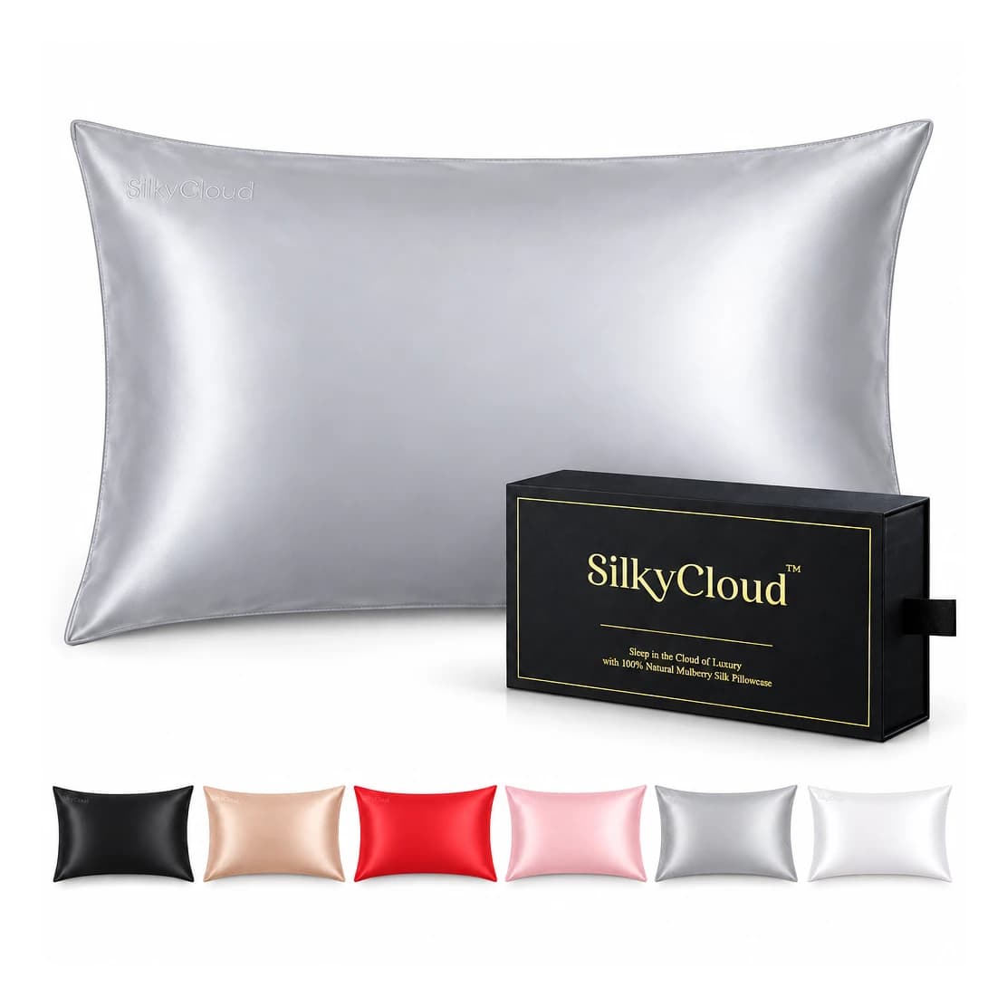 Silky Cloud - Silver - Standard thumbnail 1