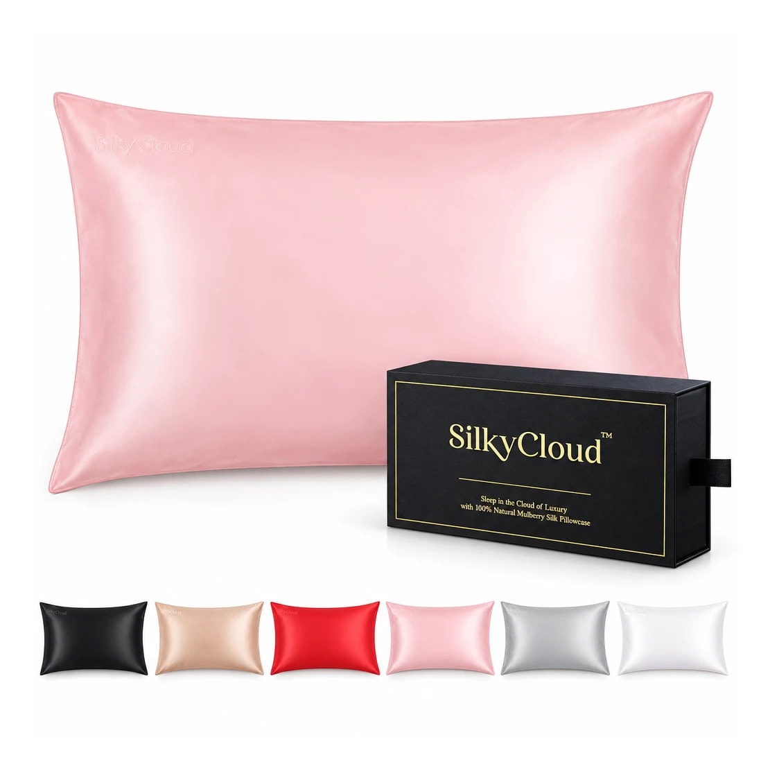 Silky Cloud - Pink - King - image 1