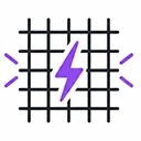 High-voltage grid