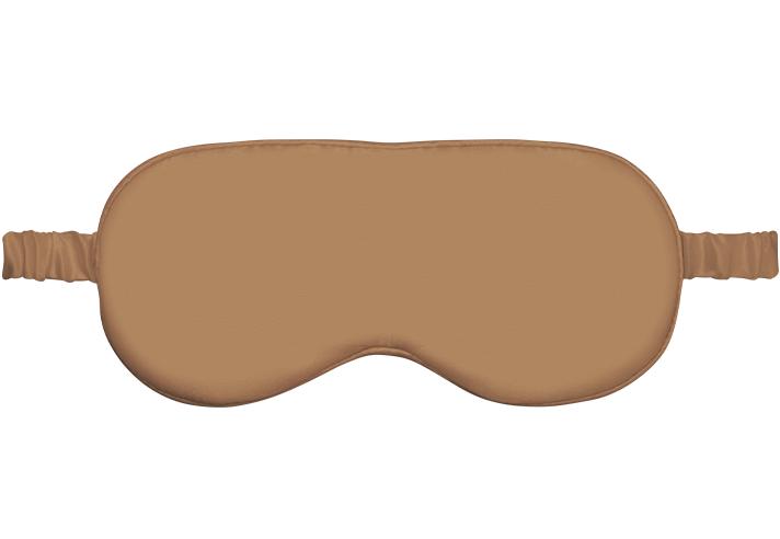 Silky Cloud Sleep Mask - Gold