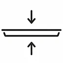 Slim space-saving design