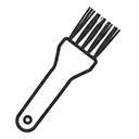 Cleaning brush included