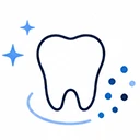 Effectively removes plaque and debris left after brushing