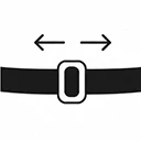 Adjustable elastic strap